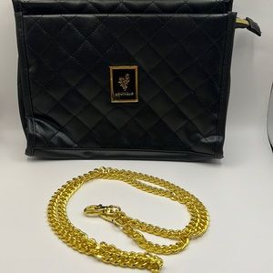 Younique Black and Purple Cosmetic Bag-New with original packaging